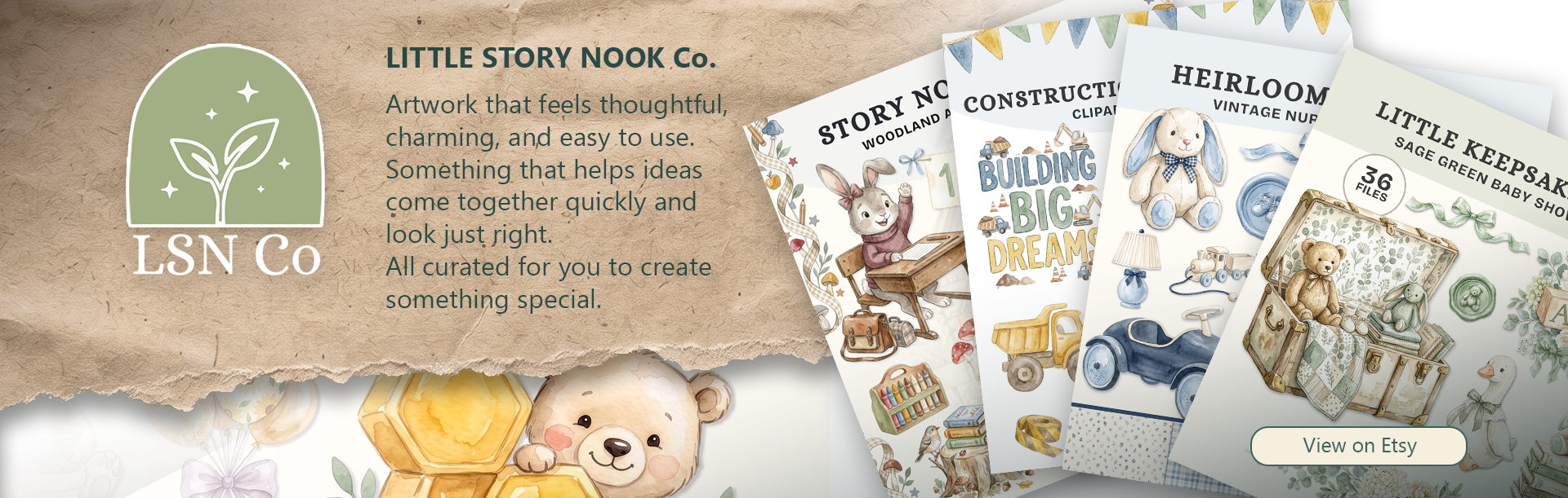 Little Story Nook Co — artwork for makers